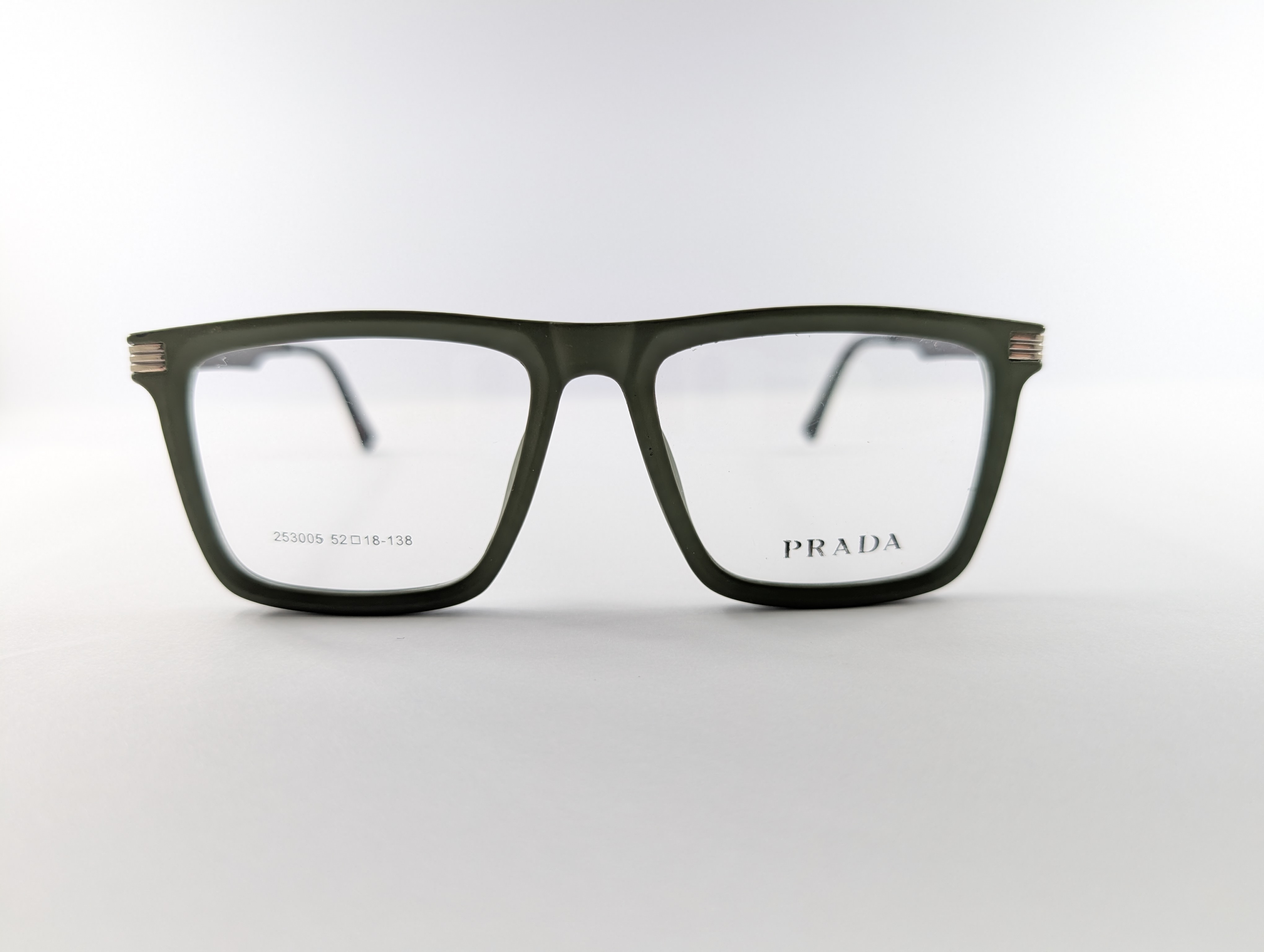 PRADA EYEWEAR (MATTE OLIVE) Q0018 - View 1