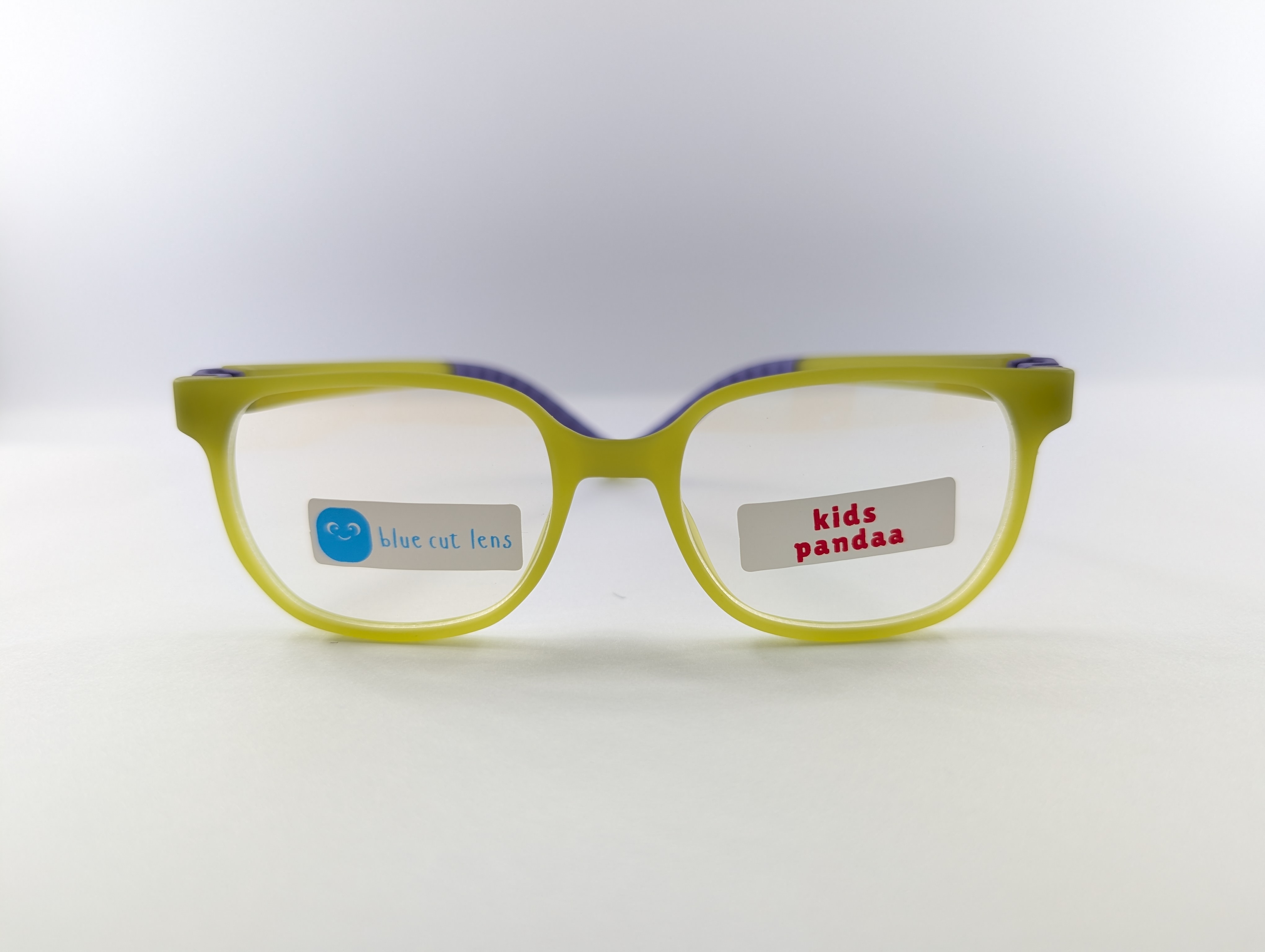 KIDS PANDA BLUE CUT (MATTE YELLOW) Q0032 - View 1
