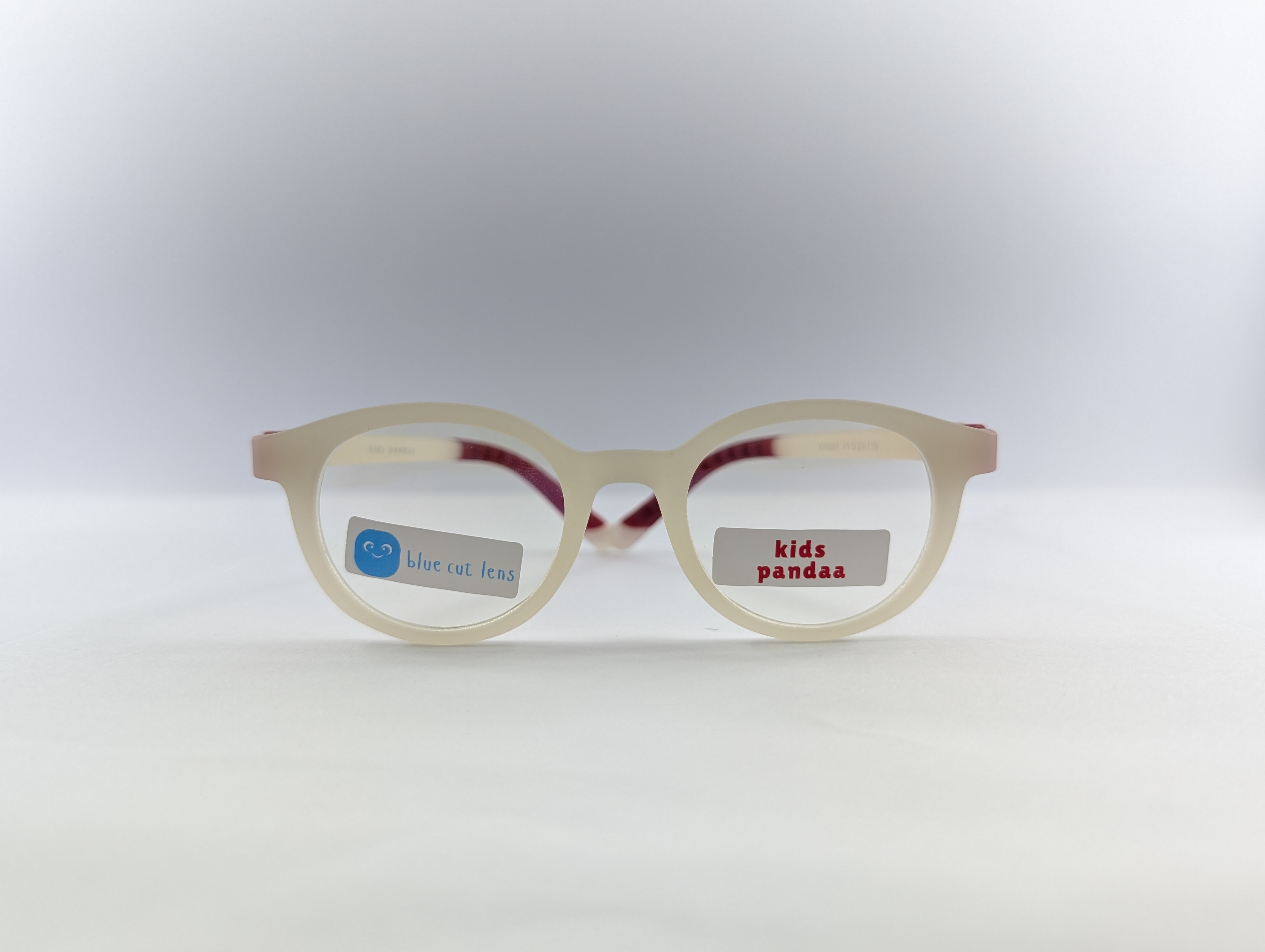 KIDS PANDA BLUE CUT (MATTE WHIT) Q0059 - View 1