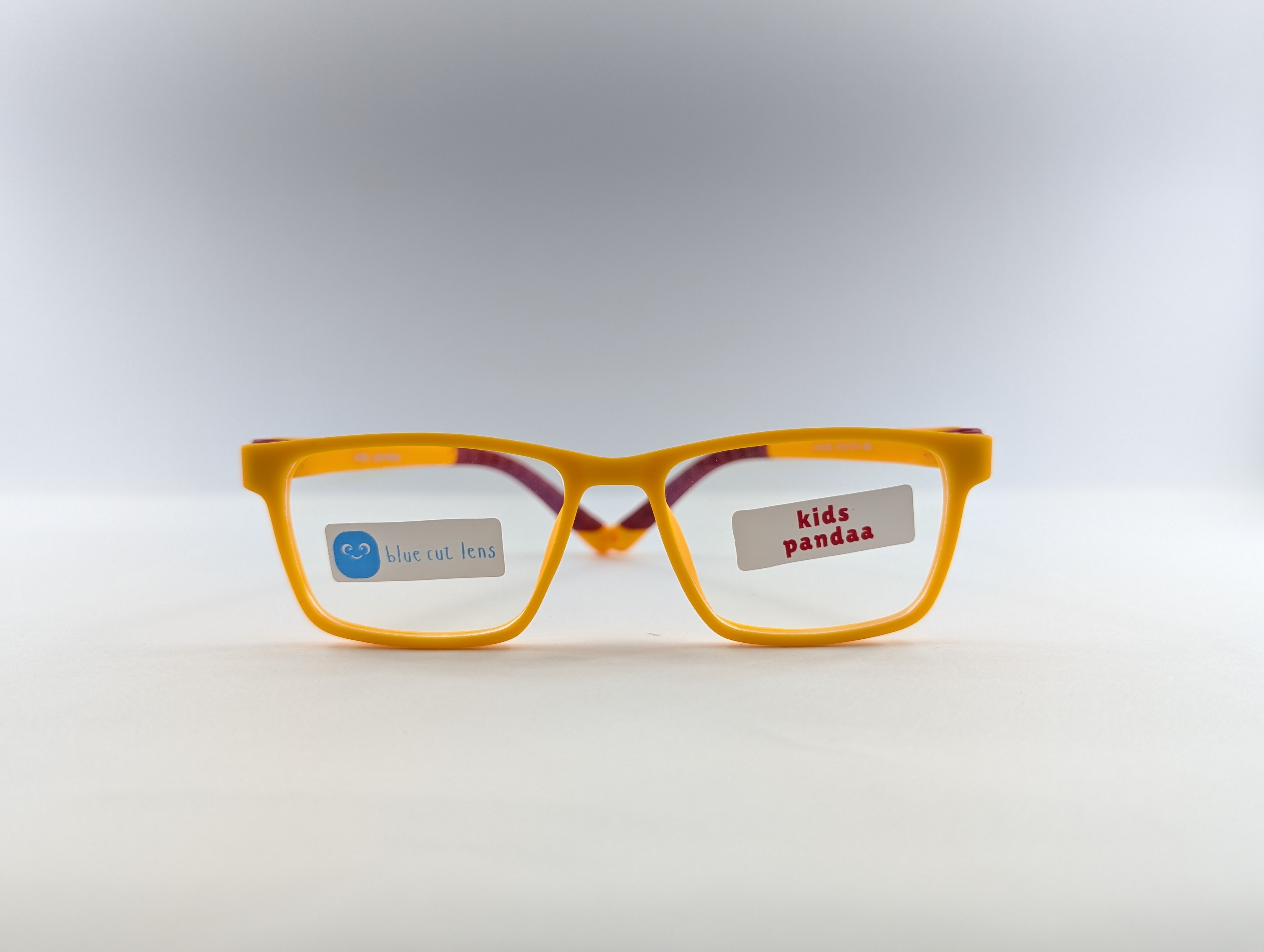KIDS PANDA BLUE CUT (MATTE YELLOW) Q0060 - View 1