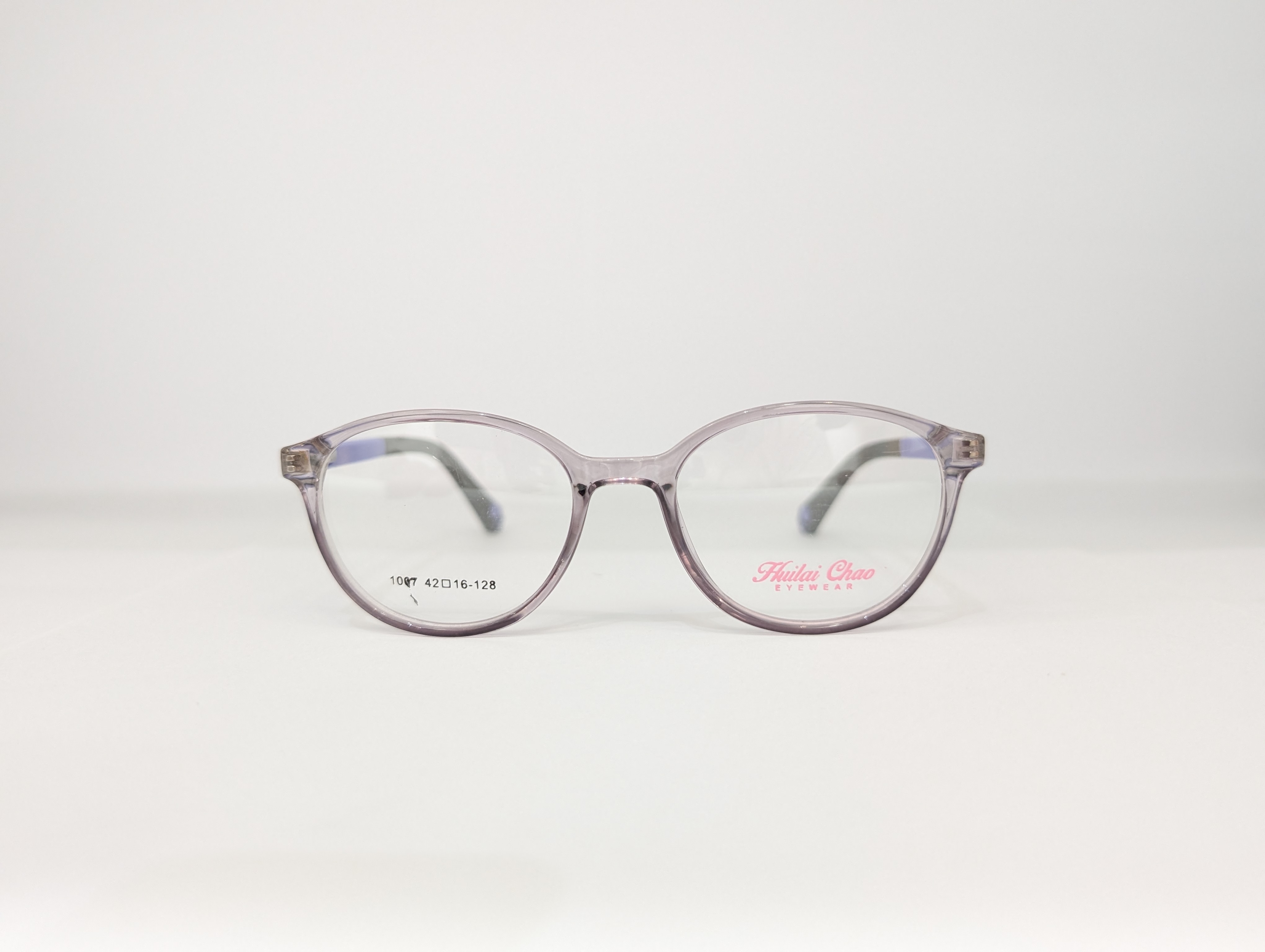 HUILAI CHAO EYEWEAR (TRANSPARENT PURPLE) Q0080 - View 1