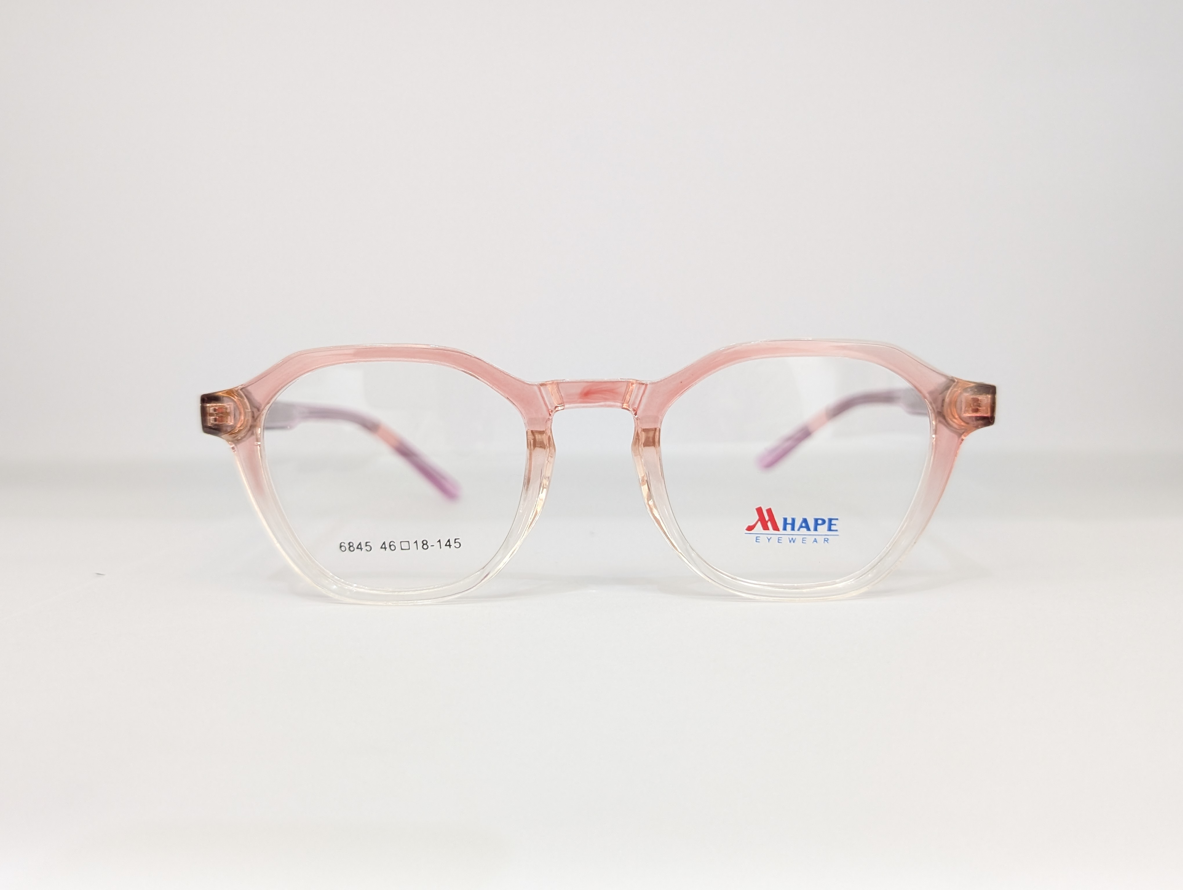 M HAPE EYEWEAR (PINK/TRANS) Q0088 - View 1
