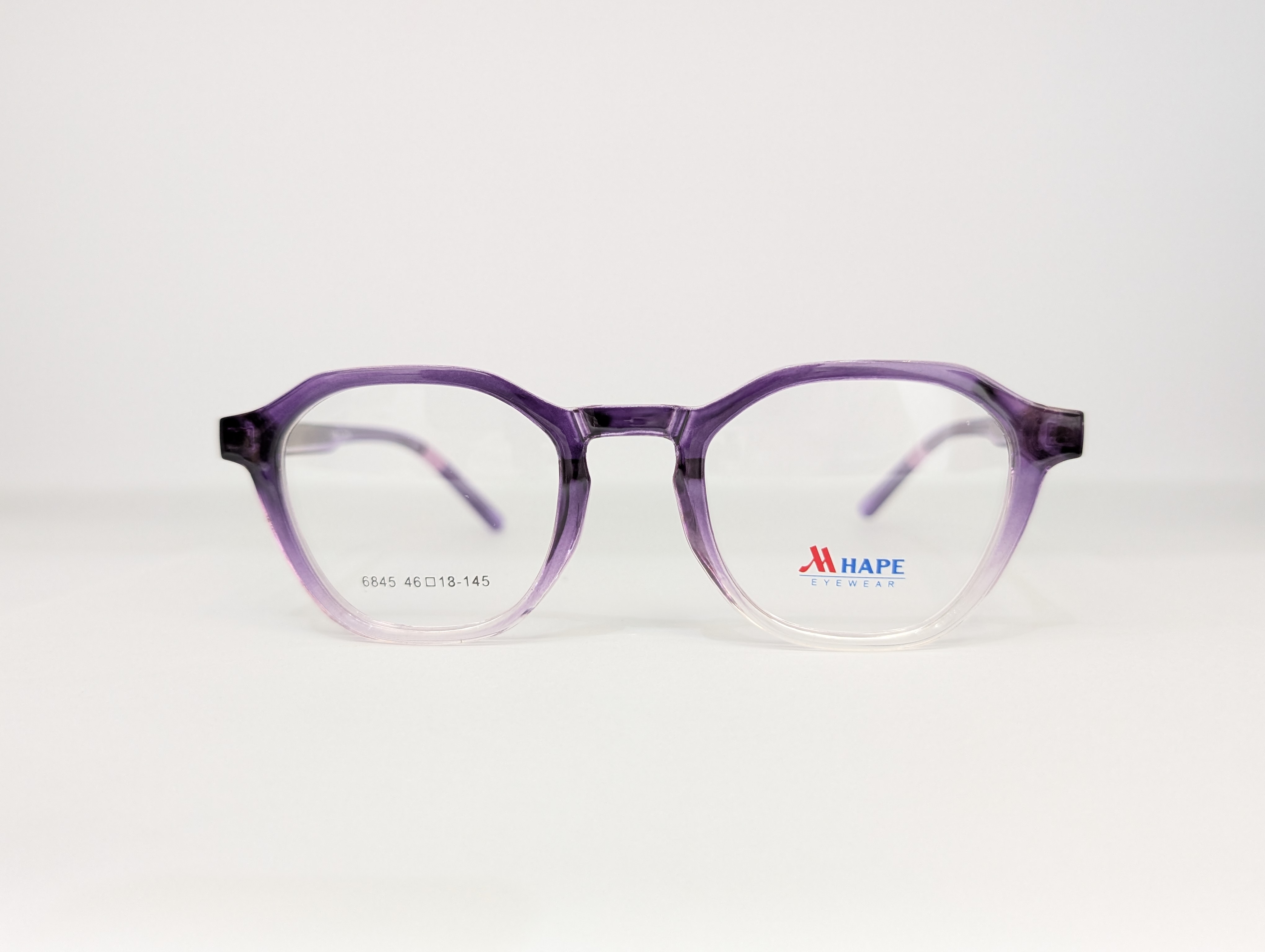 M HAPE EYEWEAR (PURPLE/TRANS) Q0090 - View 1