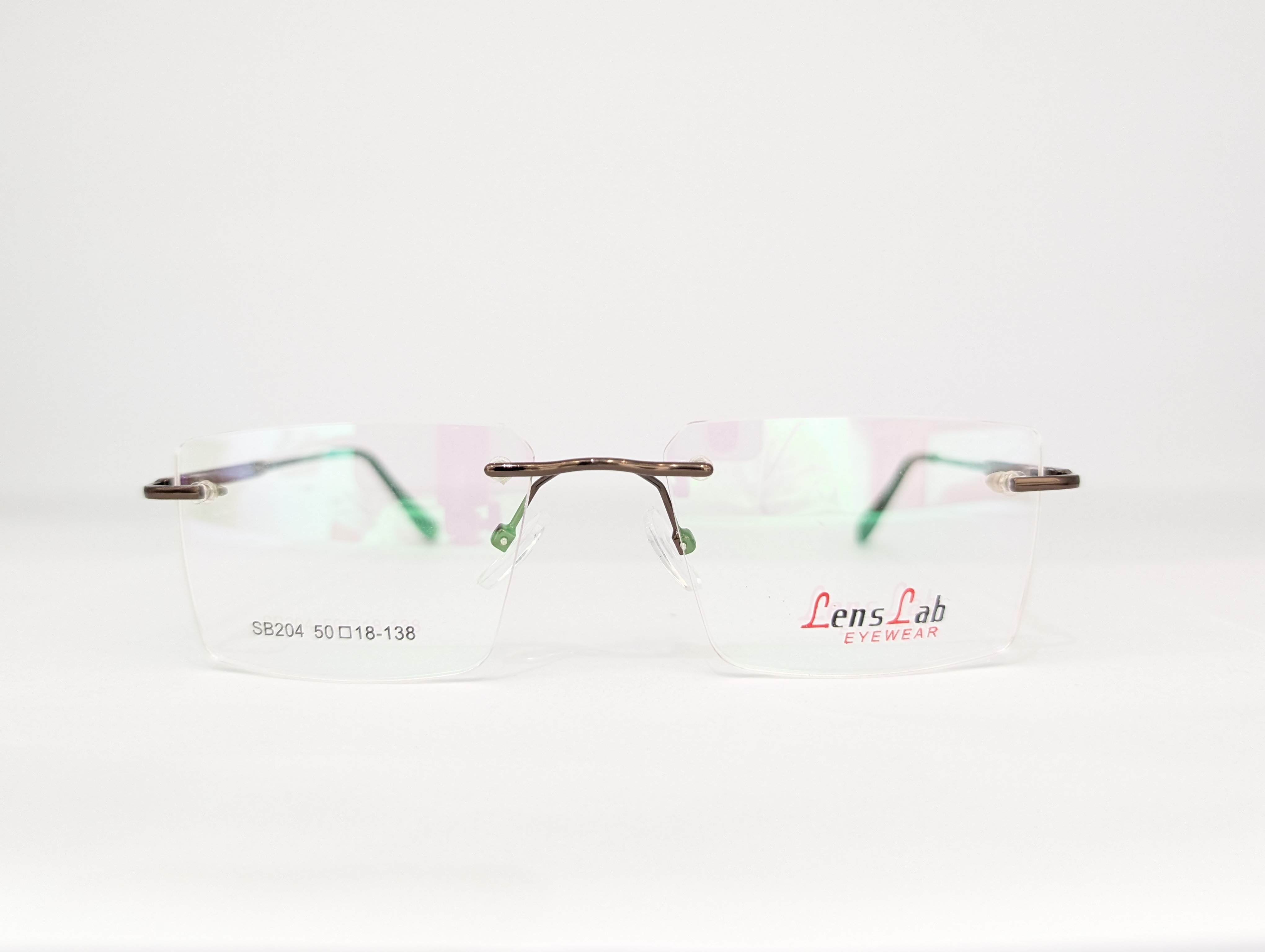 LENS LAB EYEWEAR ( GUNMETALIC BROWN) Q00129 - View 1