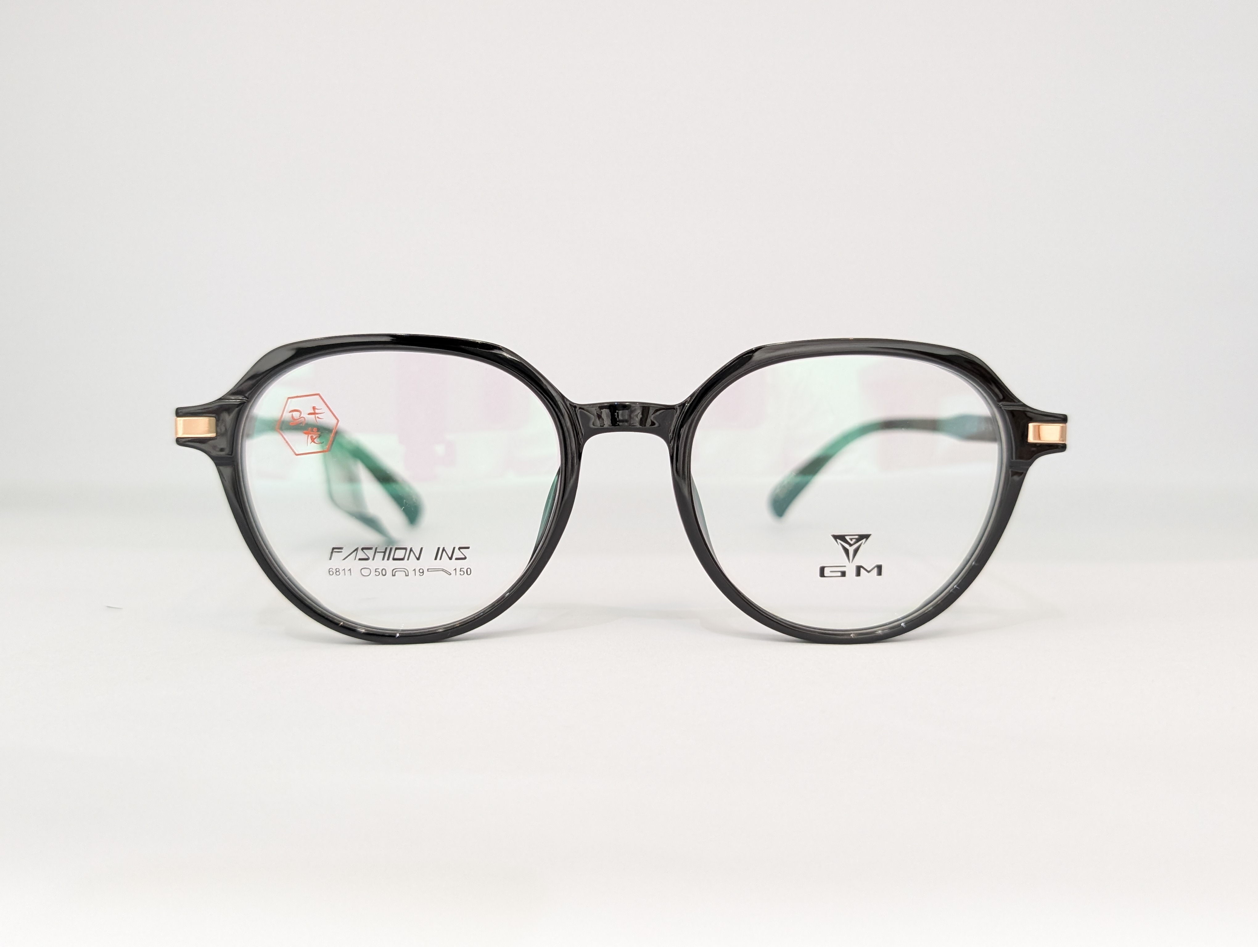 FASHION INS EYEWEAR ( GLOSSY BLACK) Q00147 - View 1