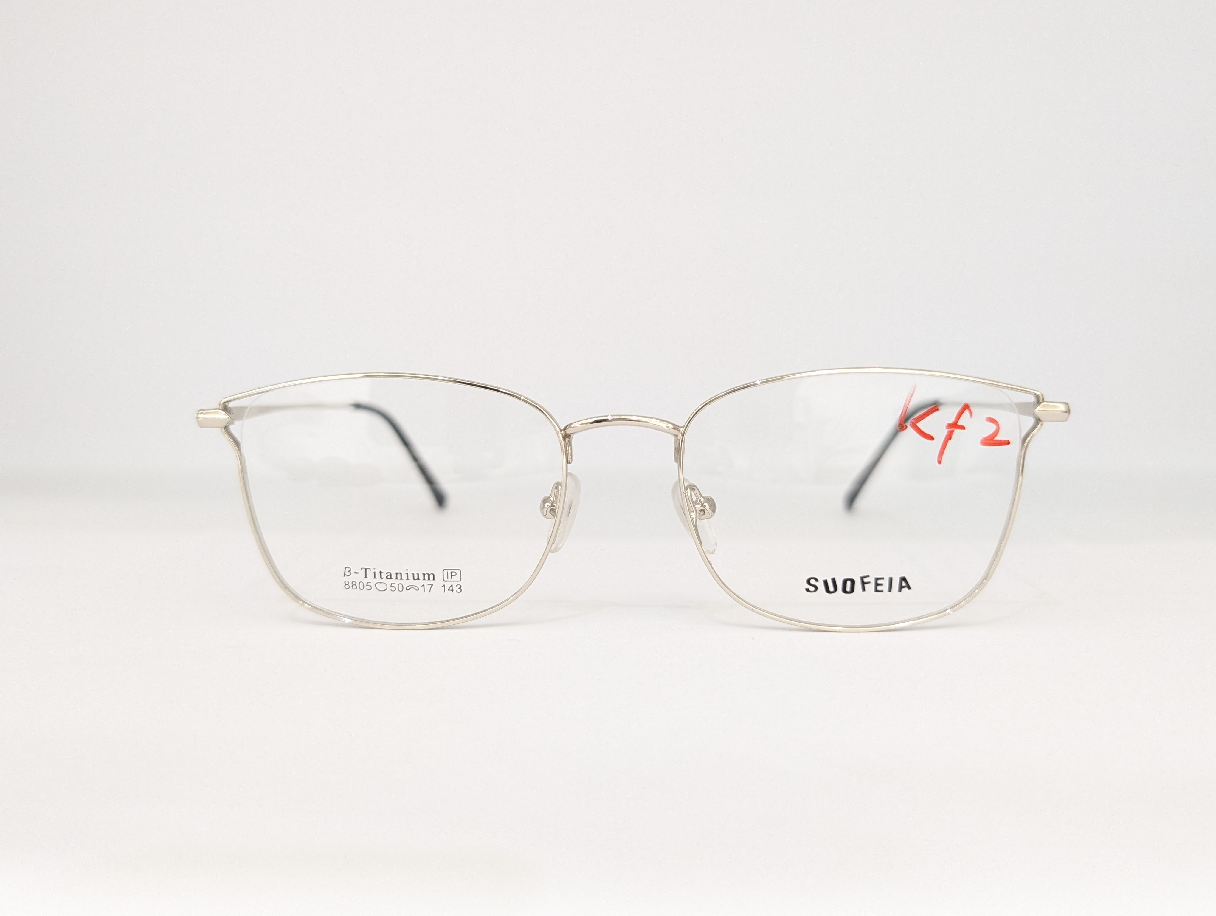 SUOFFEIA EYEWEAR (METALLIC SILVER) Q00172 - View 1