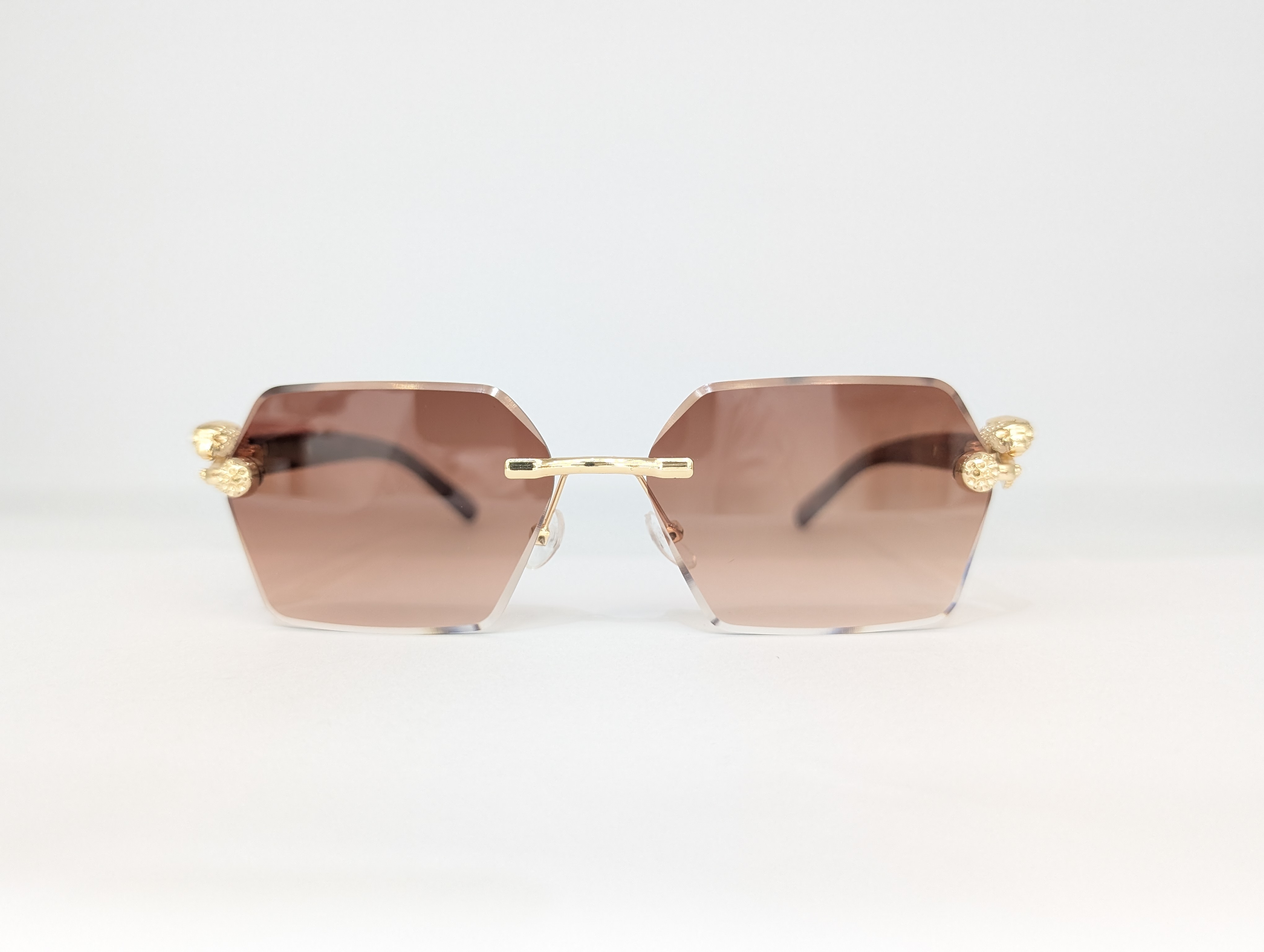 CARTIER RIMLESS( GRADIENT BROWN) Q00182 - View 1