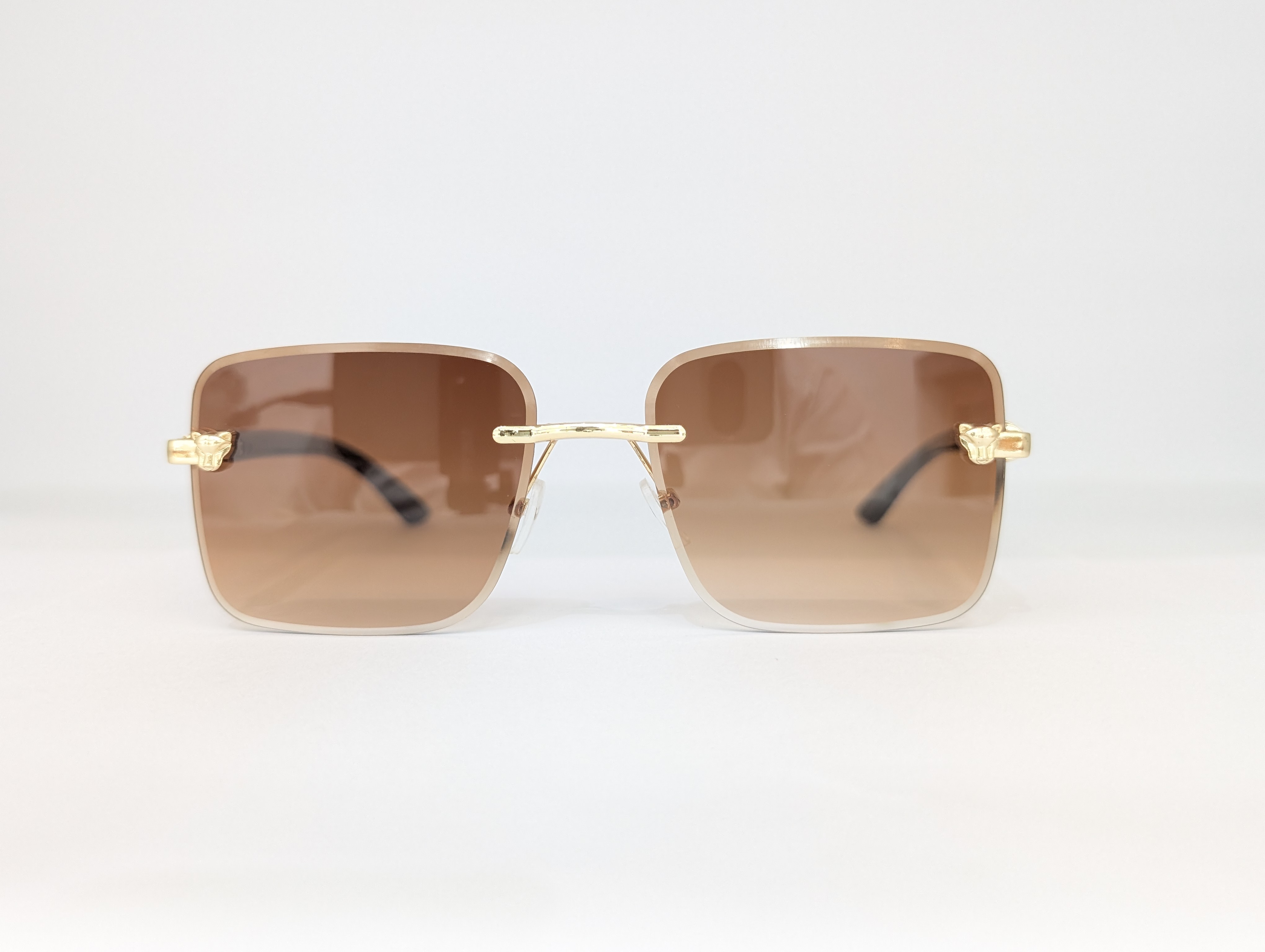 CARTIER RIMLESS (BROWN GRADIENT) Q00183 - View 1