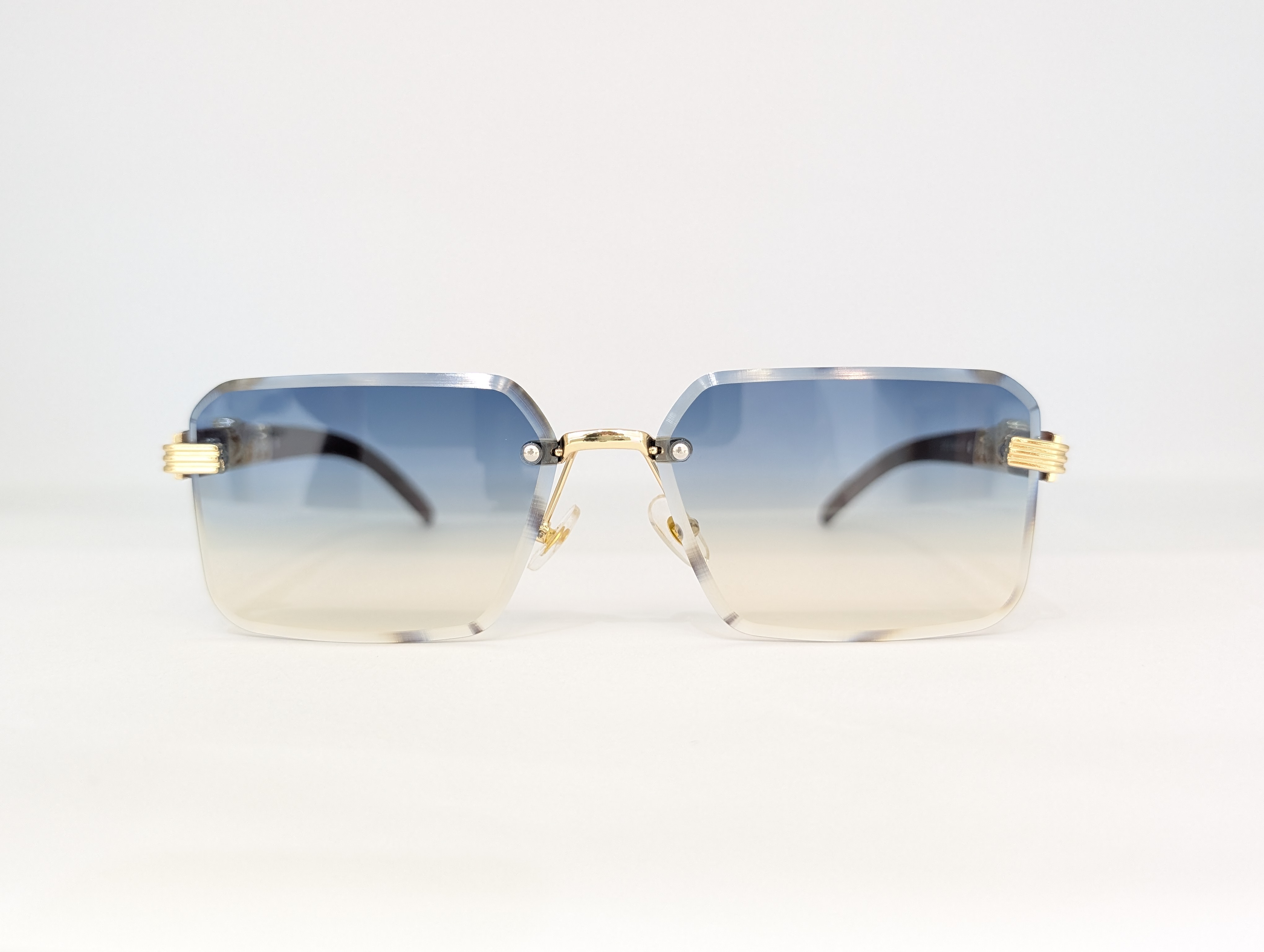 CARTIER RIMLESS( BLUISH YELLOW) Q00188 - View 1