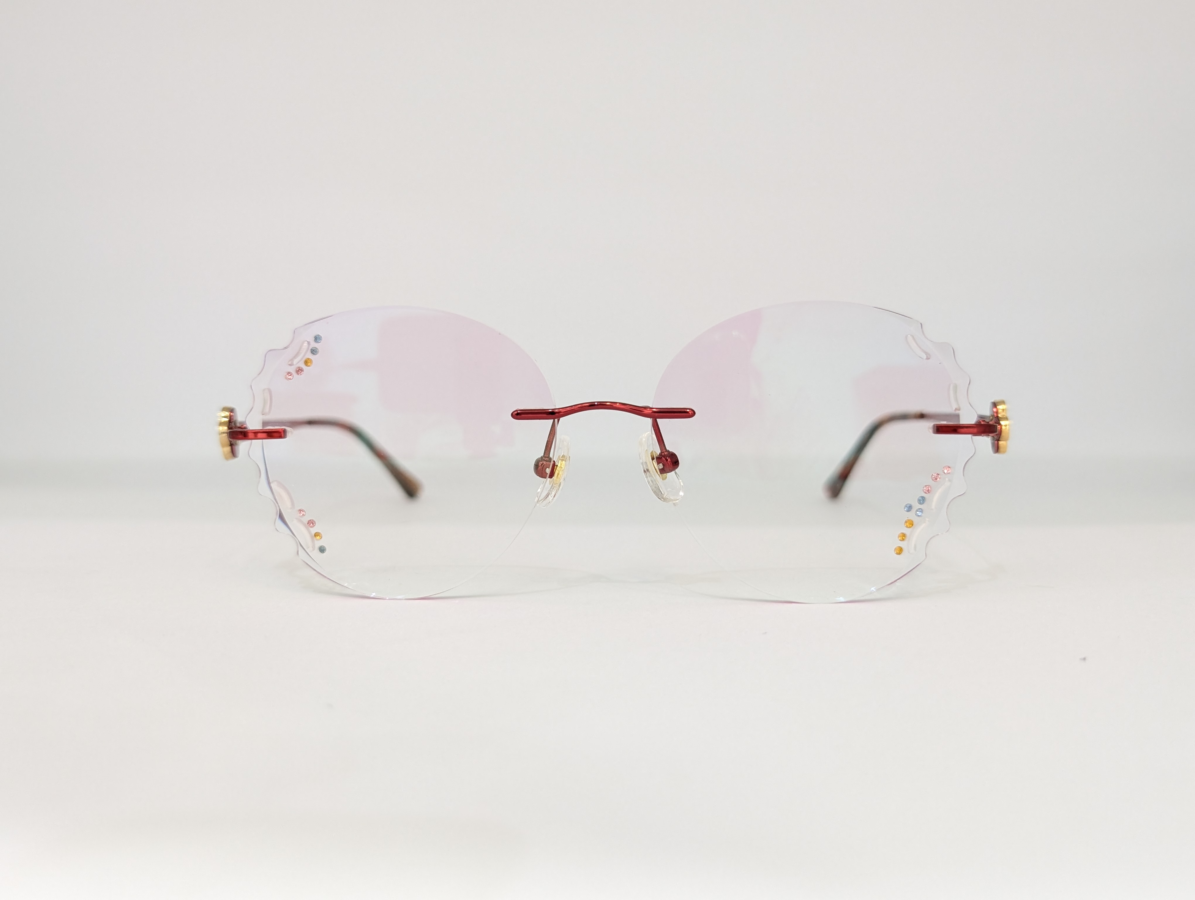 FANCY RIMLESS (LIGHT PINK) Q00191 - View 1