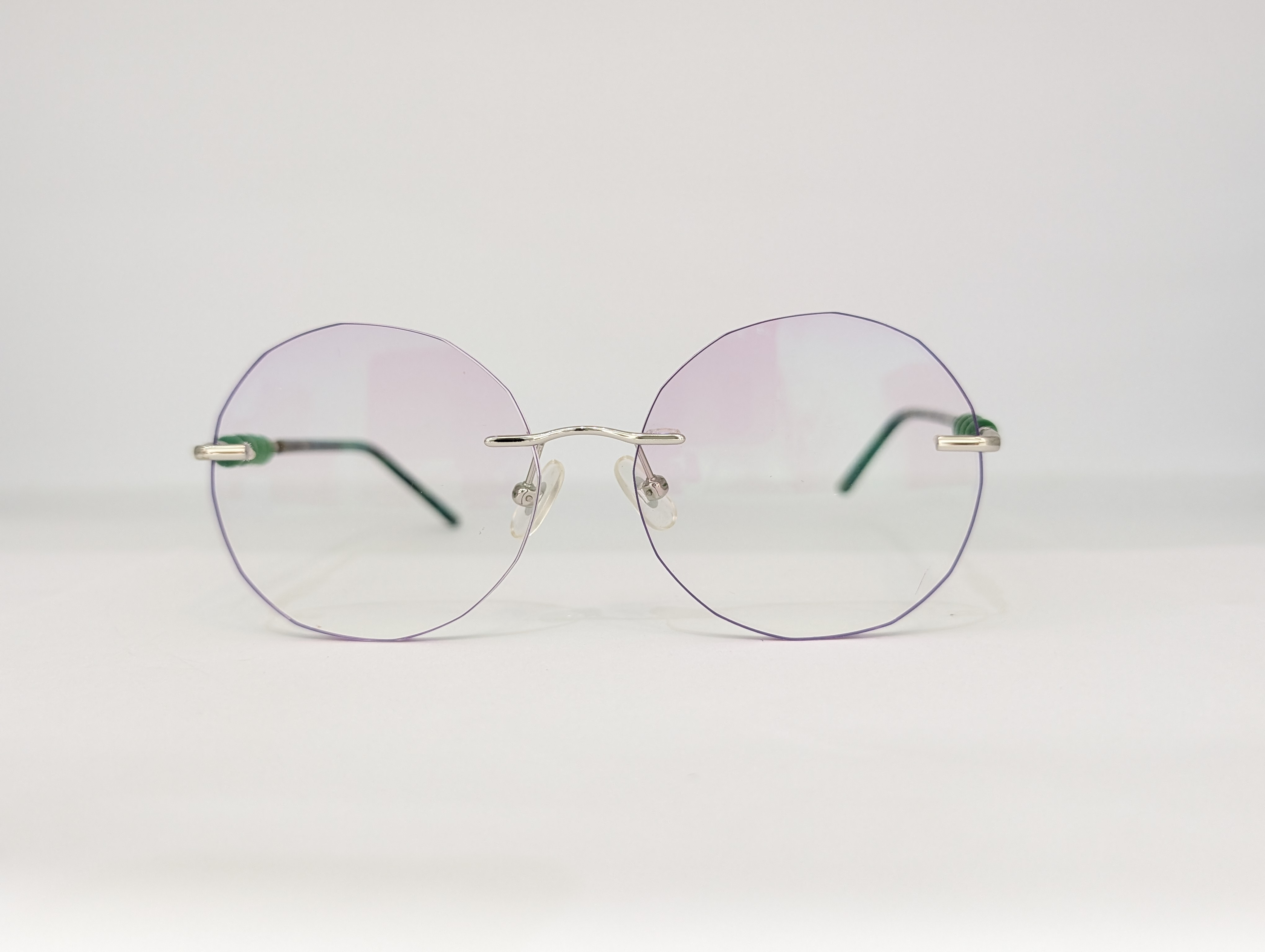 FANCY RIMLESS (PURPLE/LAVENDER) Q00193 - View 1