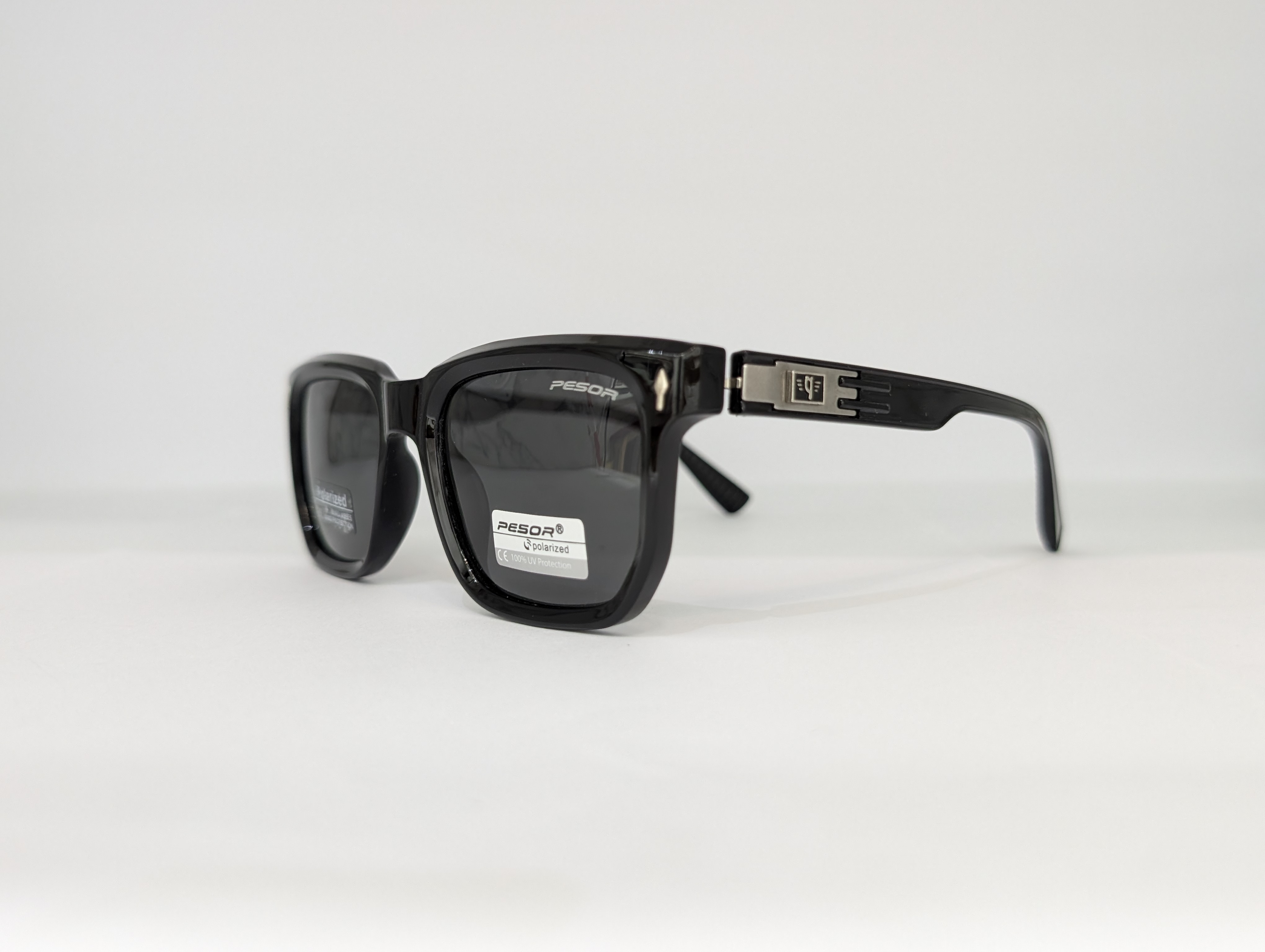 PESOR POLORIZED GLOSSY BLACK) Q00212 - View 1