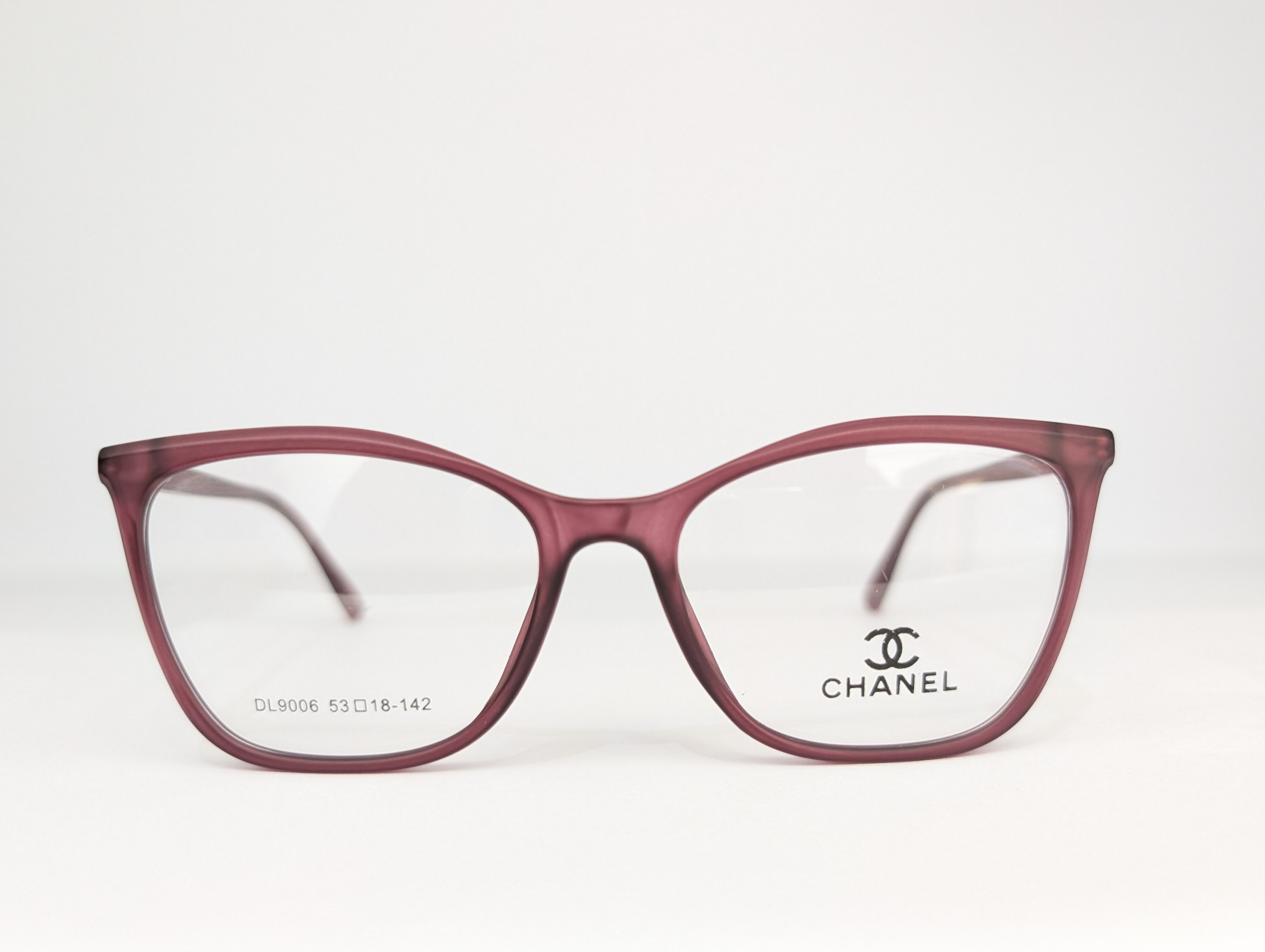 CHANEL EYEWEAR (MATTE BURGUNDY) Q00229 - View 1