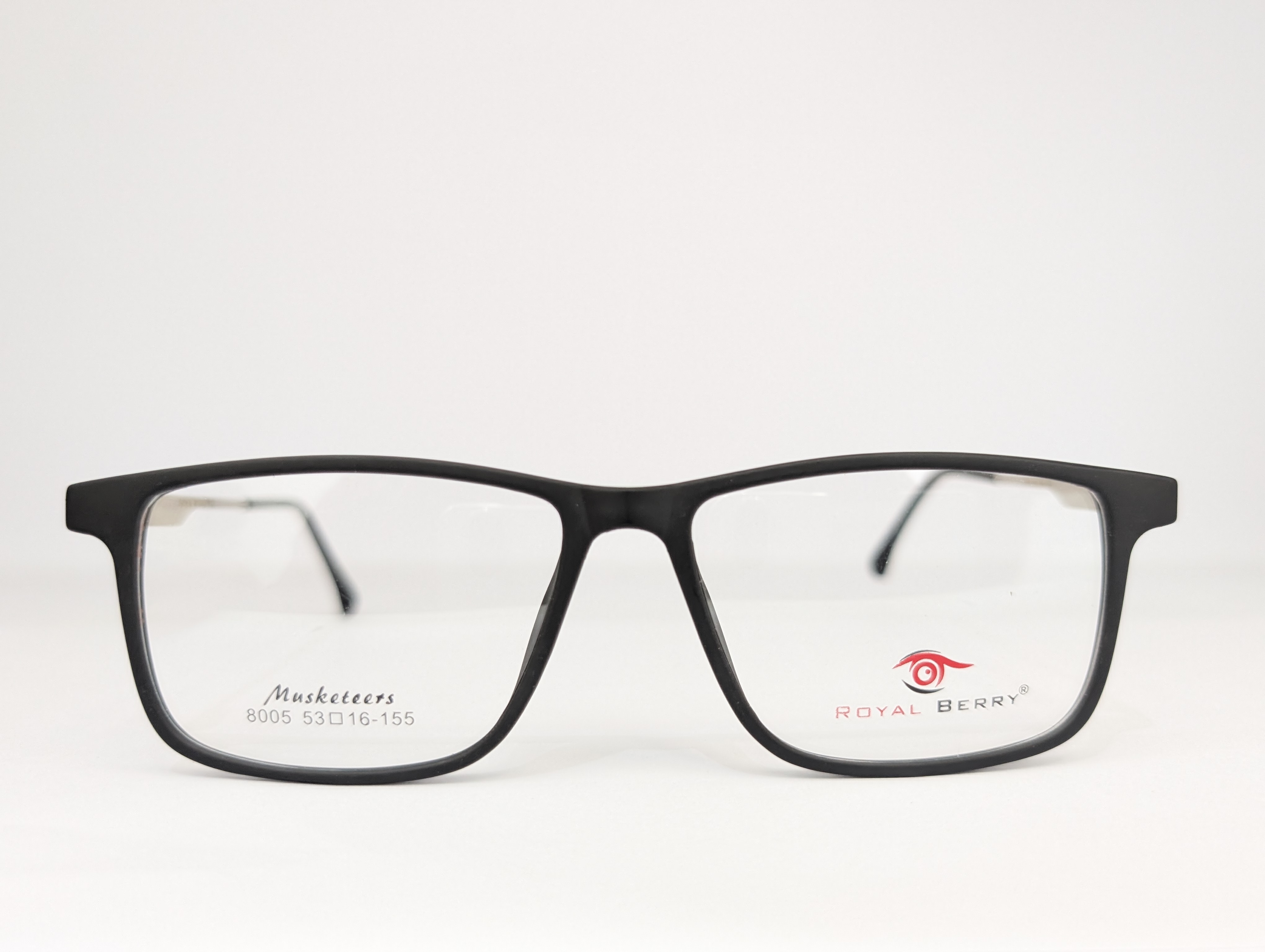 ROYAL BERRY EYEWEAR (MATTE BLACK) Q0045 - View 1