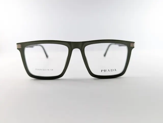 PRADA EYEWEAR (MATTE OLIVE) Q0018
