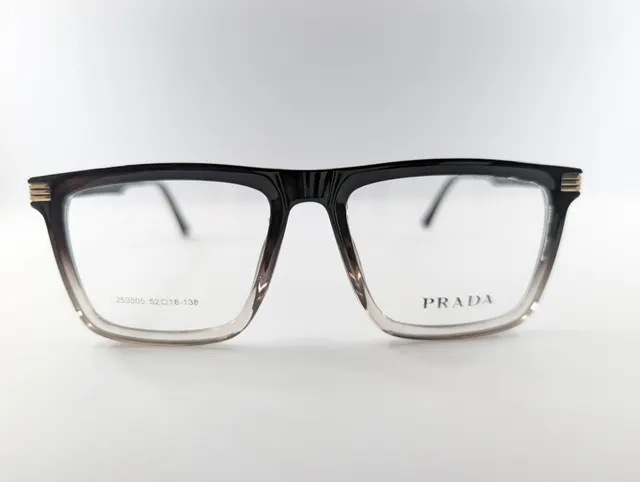 PRADA EYEWEAR (BLACK/TRANSPARENT)Q0023
