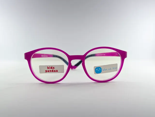 KIDS PANDA BLUE CUT (BRIGHT PINK) Q0050