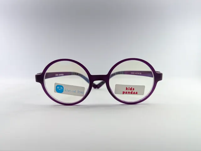 KIDS PANDA BLUE CUT (DARK PURPLE) Q0051