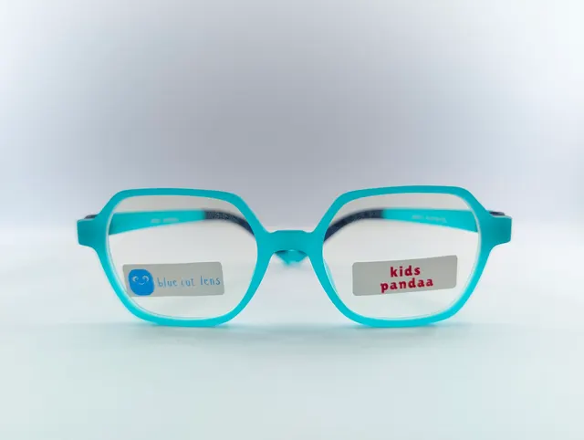 KIDS PANDA BLUE CUT (NEON BLUE) Q0064