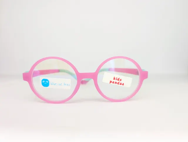 KIDS PANDA BLUE CUT (MATTE PINK) Q0066