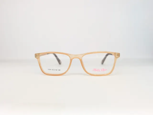 HUILAI CHAO EYEWEAR (TRANSPARENT BEIGE) Q0082