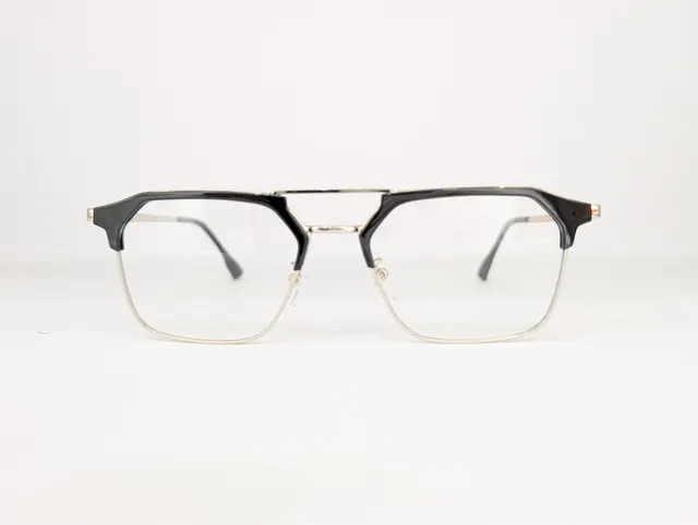 PRADA EYEWEAR (SILVER/BLACK) Q0099