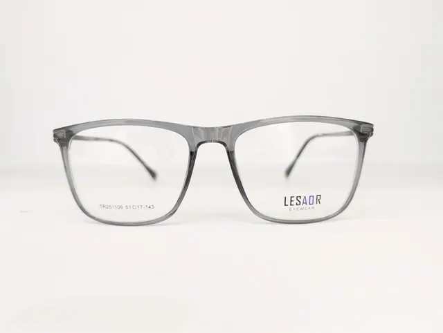 LESAOR EYEWEAR (GLOSSY GREY) Q00113
