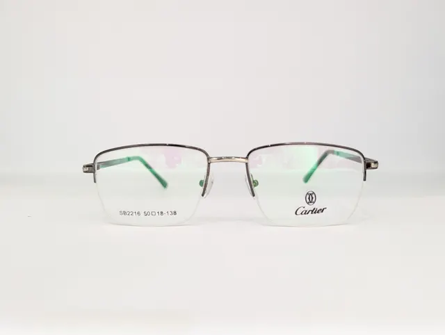 CARTIER EYEWEAR (BROWN/SILVER) Q00124