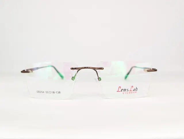 LENS LAB EYEWEAR ( GUNMETALIC BROWN) Q00129