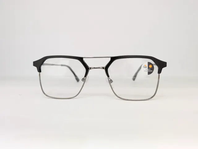 PHOTOSUN GLASSES ( BLACK/METAL) Q00141