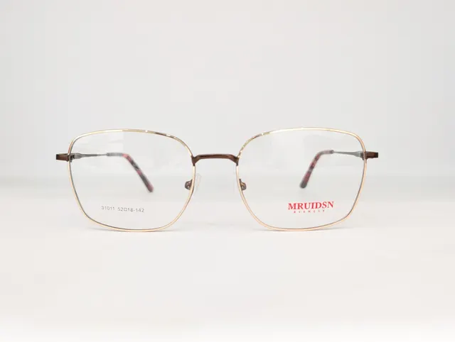 MRUIDSN EYEWEAR (GOLD RIM/BROWN) Q00173
