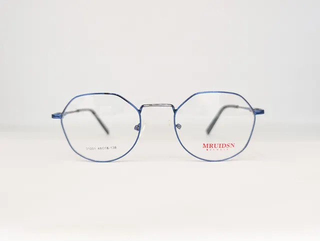 MRUIDSN EYEWEAR (METALLIC BLUE) Q00174