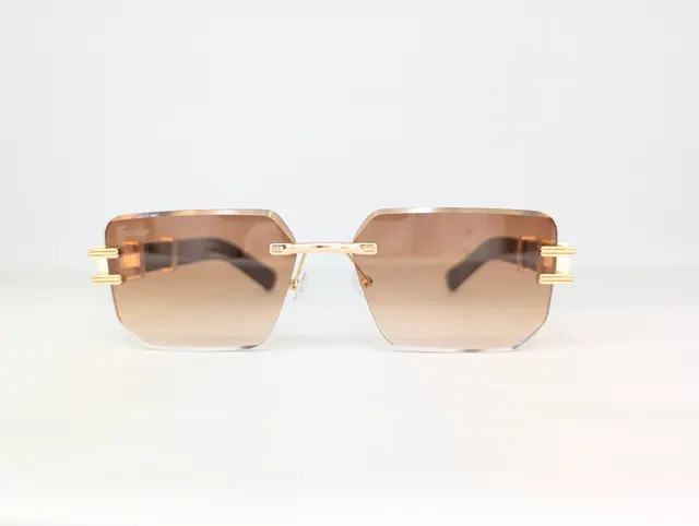 CARTIER RIMLESS( BROWN GRADIENT) Q00189