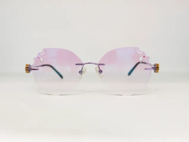 FANCY RIMLESS ( LIGHT PURPLE) Q00192