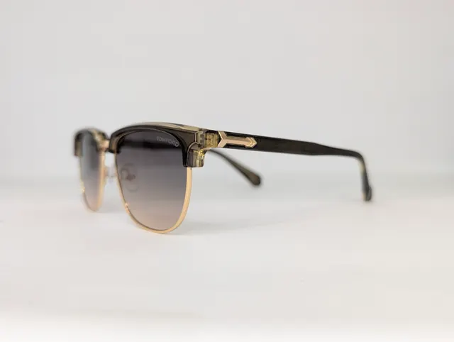 TOMFORD BROWLINE ( BLACK/GOLDEN) Q00216