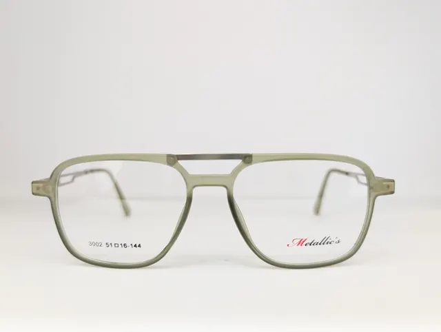 METALLIC EYEWEAR ( OLIVE GREEN) Q00240